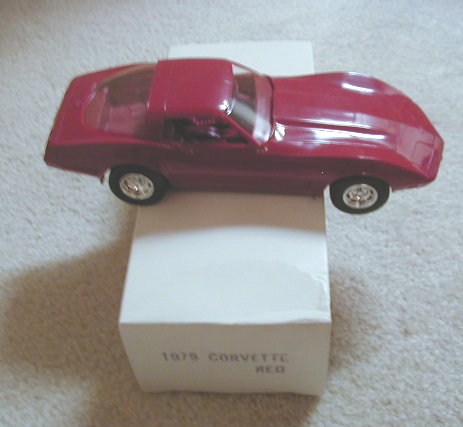 1979 Corvette Promo Model, Original - Click Image to Close